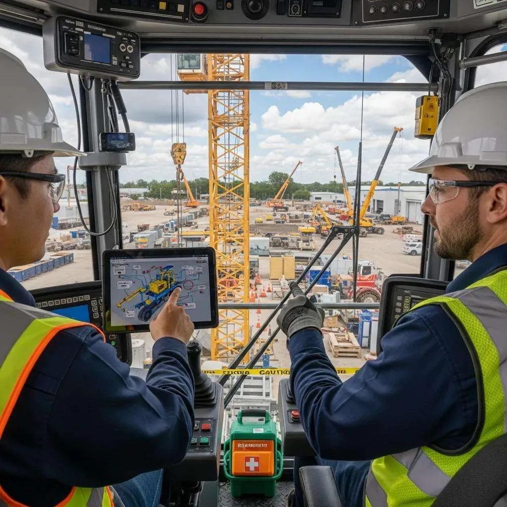 Crane Operator Loading Safe Crane Lifting Techniques & Best Practices - Heavy Equipment ...
